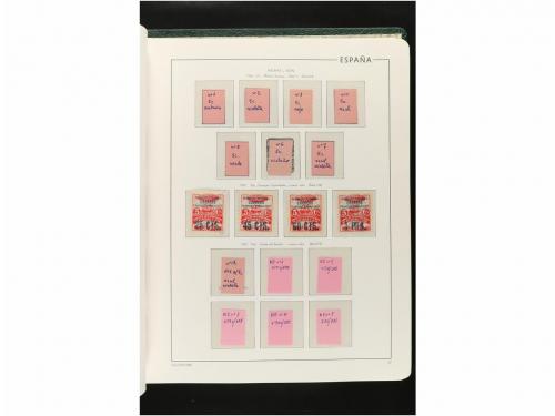 LOTES y COLECCIONES. ESPAÑA. Colección de 1850-2008 en nueve