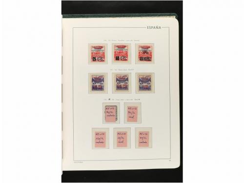 LOTES y COLECCIONES. ESPAÑA. Colección de 1850-2008 en nueve