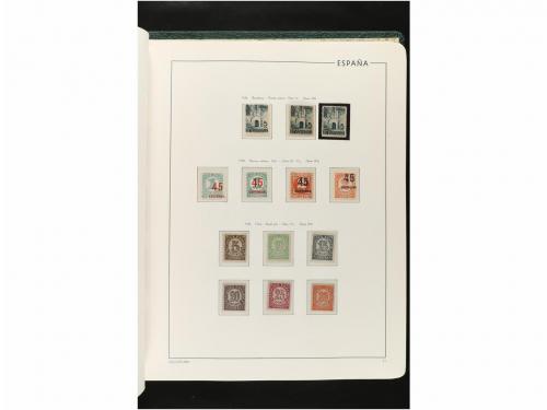 LOTES y COLECCIONES. ESPAÑA. Colección de 1850-2008 en nueve