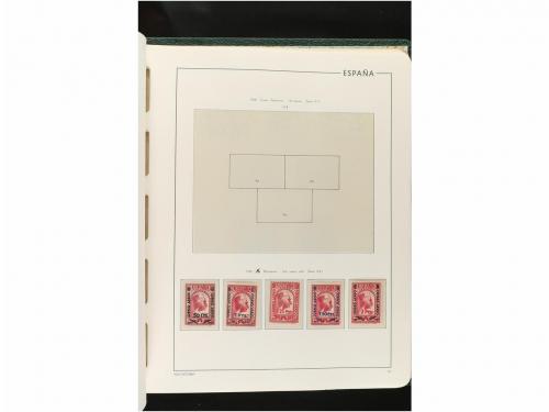 LOTES y COLECCIONES. ESPAÑA. Colección de 1850-2008 en nueve