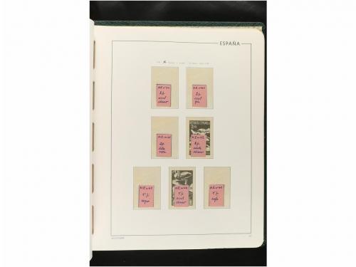 LOTES y COLECCIONES. ESPAÑA. Colección de 1850-2008 en nueve