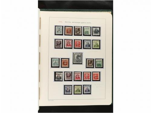 LOTES y COLECCIONES. ESPAÑA. Colección de 1850-2008 en nueve