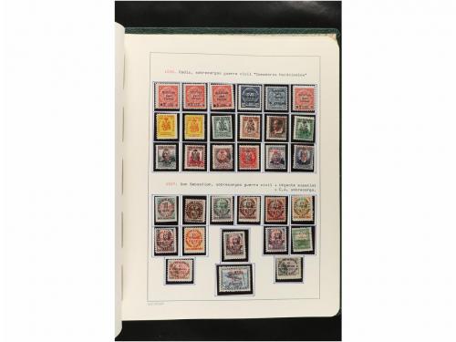 LOTES y COLECCIONES. ESPAÑA. Colección de 1850-2008 en nueve