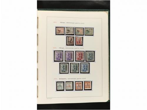 LOTES y COLECCIONES. ESPAÑA. Colección de 1850-2008 en nueve