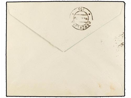 ✉ ESPAÑA. Ed. 775/80. 1938. MAHÓN a BARCELONA. Serie complet