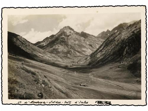 ✉ ANDORRA. Ed. 38, 40, 44. 1947. ANDORRA a SUIZA. Precioso f