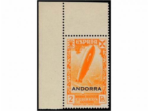 ** ANDORRA. Ed. B-7/12. SERIE COMPLETA. LUJO. Cat. 355&euro;. 