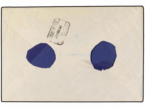 ✉ ANDORRA. Ed. 17, 23. 1933. ANDORRA a MADRID. 10 cts. verde