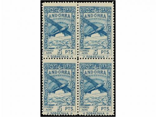 ** ANDORRA. Ed. NE 13/24. NO EMITIDOS. Serie completa en blo