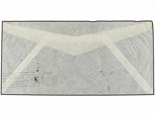 ✉ ANDORRA. Ed. 42, 51, 54 (3). 1950. ANDORRA a NEW YORK. 50 