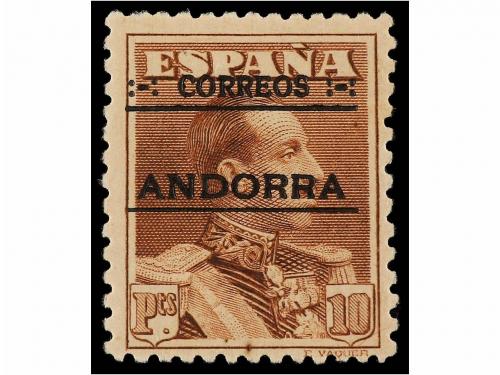 * ANDORRA. Ed. 1/14. SERIE COMPLETA, sellos de 1 pta. y 20 c