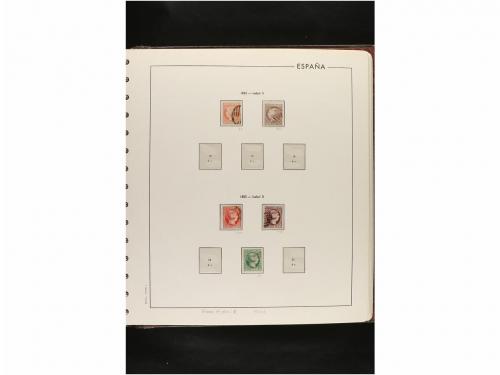 LOTES y COLECCIONES. ESPAÑA. Colección de 1850 a 1994 en sei
