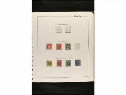 LOTES y COLECCIONES. ESPAÑA. Colección de 1850 a 1994 en sei