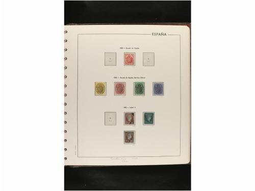 LOTES y COLECCIONES. ESPAÑA. Colección de 1850 a 1994 en sei