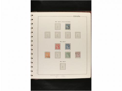 LOTES y COLECCIONES. ESPAÑA. Colección de 1850 a 1994 en sei