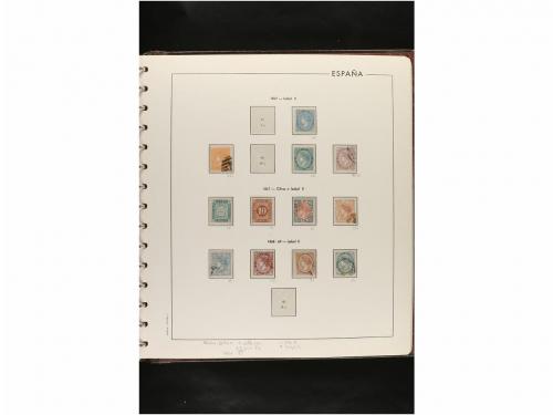 LOTES y COLECCIONES. ESPAÑA. Colección de 1850 a 1994 en sei