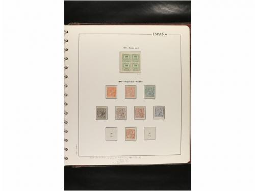 LOTES y COLECCIONES. ESPAÑA. Colección de 1850 a 1994 en sei