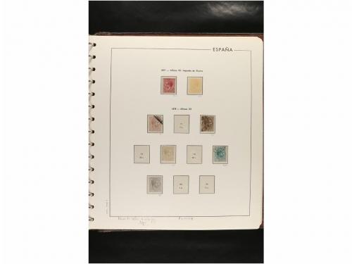 LOTES y COLECCIONES. ESPAÑA. Colección de 1850 a 1994 en sei