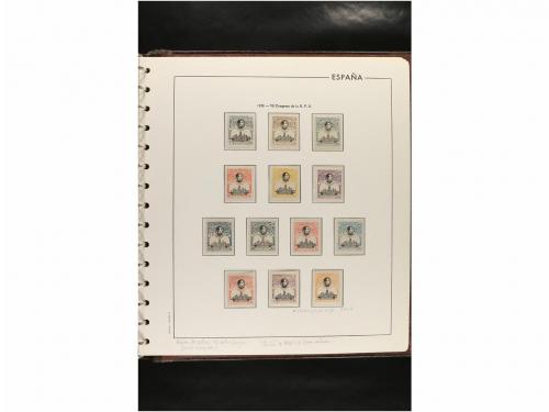 LOTES y COLECCIONES. ESPAÑA. Colección de 1850 a 1994 en sei