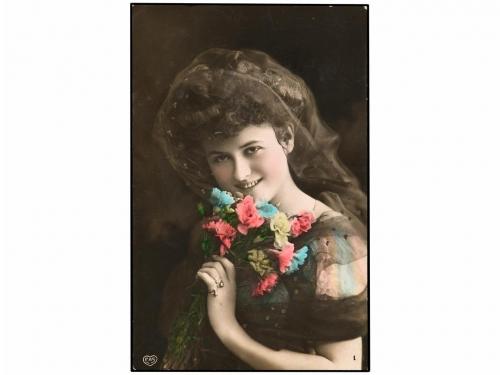 ✉ ESPAÑA. 1909. BARCELONA correo interior. Marca POSTAL EXPR