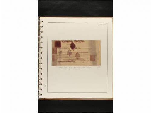 ✉ ESPAÑA. ENTEROS POSTALES. COLECCIÓN ESPECIALIZADA. Restos 