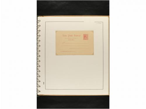 ✉ ESPAÑA. ENTEROS POSTALES. COLECCIÓN ESPECIALIZADA. Restos 