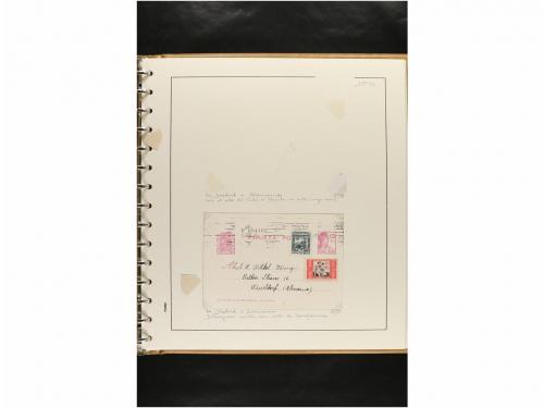 ✉ ESPAÑA. ENTEROS POSTALES. COLECCIÓN ESPECIALIZADA. Restos 