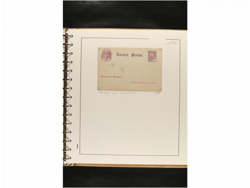 ✉ ESPAÑA. ENTEROS POSTALES. COLECCIÓN ESPECIALIZADA. Restos 