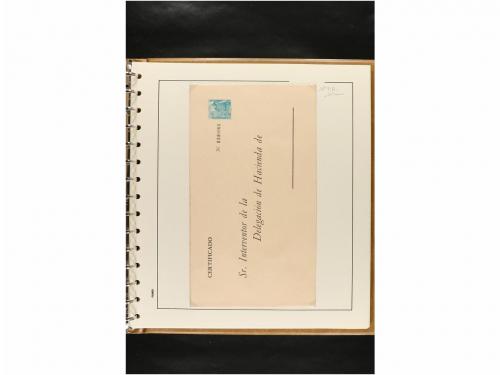 ✉ ESPAÑA. ENTEROS POSTALES. COLECCIÓN ESPECIALIZADA. Restos 