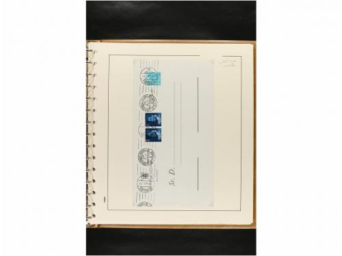 ✉ ESPAÑA. ENTEROS POSTALES. COLECCIÓN ESPECIALIZADA. Restos 