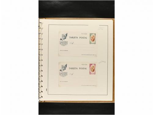 ✉ ESPAÑA. ENTEROS POSTALES. COLECCIÓN ESPECIALIZADA. Restos 