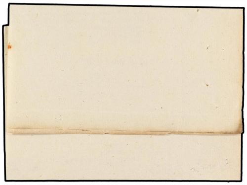 ✉ ESPAÑA. 1830. SANTIAGO a PADRÓN. Carta completa del R.S. c