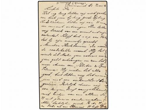 ✉ ESPAÑA. Ed. 53. 1916. VALENCIA a HOLANDA y reexpedida a AL