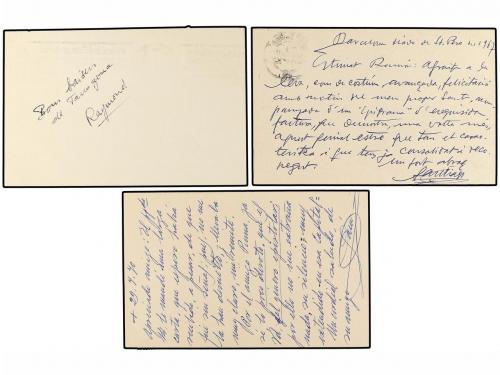 ✉ ESPAÑA. Ed. 90 (3). 1960-70. Tres Enteros Postales de 70 c