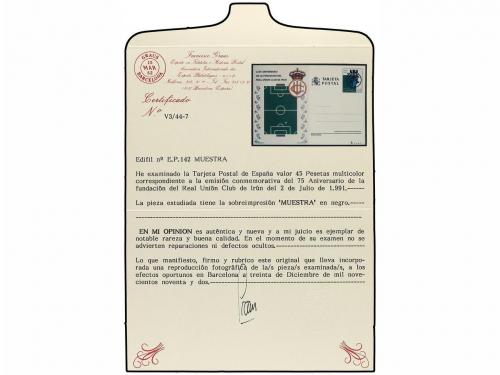 ✉ ESPAÑA. Ed. 149/50, 151/52, 153, 154. Seis enteros postale