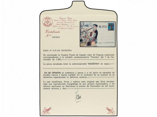 ✉ ESPAÑA. Ed. 149/50, 151/52, 153, 154. Seis enteros postale