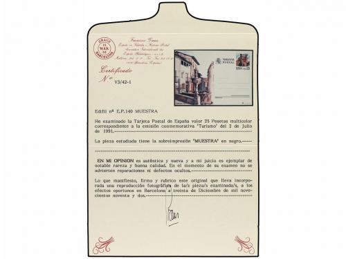 ✉ ESPAÑA. Ed. 149/50, 151/52, 153, 154. Seis enteros postale