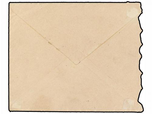 ✉ CUBA. 1896. LOS PALACIOS a ESPAÑA. Sobre con membrete EJÉR