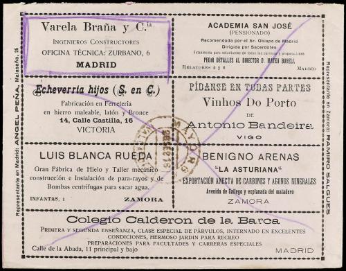 ✉ ESPAÑA ENTEROS POSTALES: DE INICIATIVA PRIVADA. Ed. 272. 1