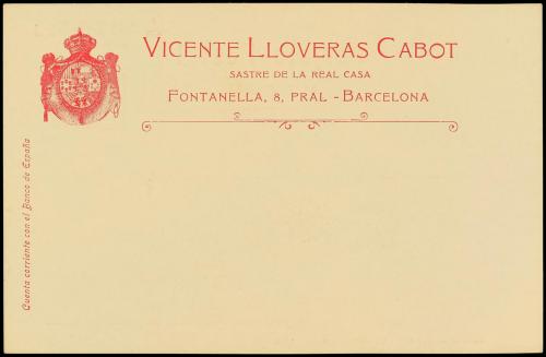 ✉ ESPAÑA ENTEROS POSTALES: DE INICIATIVA PRIVADA. Ed. 107. 1