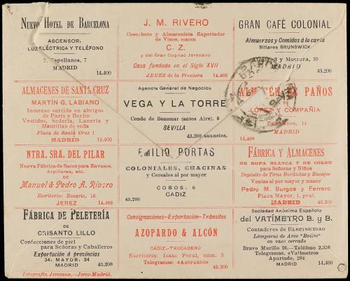 ✉ ESPAÑA ENTEROS POSTALES: DE INICIATIVA PRIVADA. Ed. 151A. 