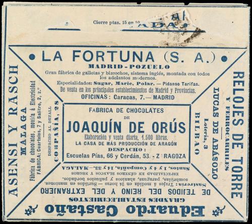 ✉ ESPAÑA ENTEROS POSTALES: DE INICIATIVA PRIVADA. Ed. 157. 1