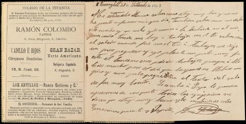 ✉ ESPAÑA ENTEROS POSTALES: DE INICIATIVA PRIVADA. Ed. 7. 189