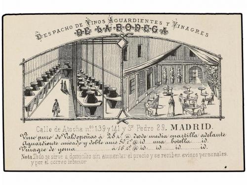 ✉ ESPAÑA. Ed. 6v. 5 cts. verde. Publicidad sobreimpresa al d