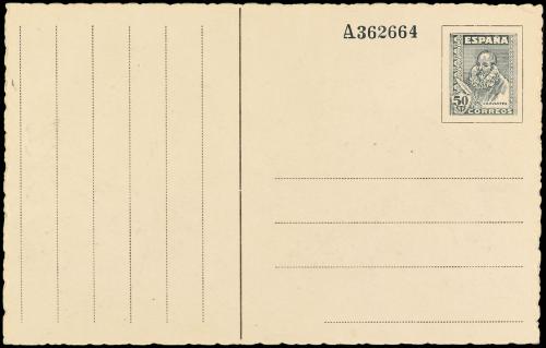 ✉ ESPAÑA ENTEROS POSTALES: DE INICIATIVA PRIVADA. Ed. 1408. 