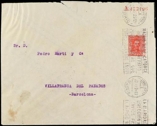 ✉ ESPAÑA ENTEROS POSTALES: DE INICIATIVA PRIVADA. Ed. 699A. 