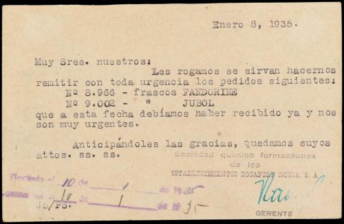 ✉ ESPAÑA. 1935. BARCELONA correo interior. Entero Postal de 