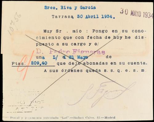 ✉ ESPAÑA ENTEROS POSTALES: DE INICIATIVA PRIVADA. Ed. 1067. 