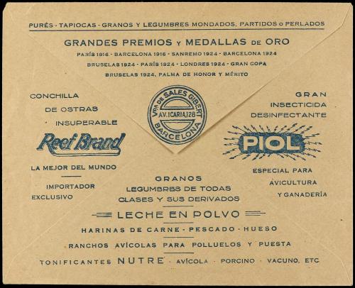 ✉ ESPAÑA ENTEROS POSTALES: DE INICIATIVA PRIVADA. Ed. 1148. 