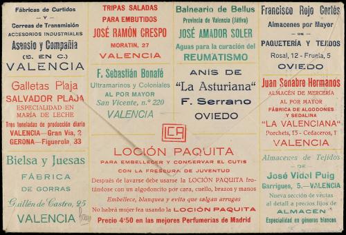 ✉ ESPAÑA ENTEROS POSTALES: DE INICIATIVA PRIVADA. Ed. 722. 2